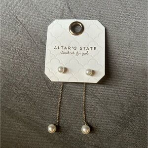 New Altar’d State Pearl dangle earrings